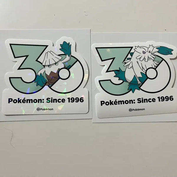 [BUNJANG] Pokemon 30th Anniversary Sticker Set - Cryogonal & Cryogonal (Japan) / 포켓몬 30주년 스티커 눈쓰개+눈설왕