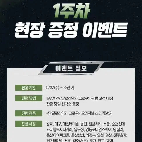 [BUNJANG] The Mandalorian and Grogu Original Sticker A5 (Sealed) / 미개봉)만달로리안과 그로구 오리지널 스티커 A5