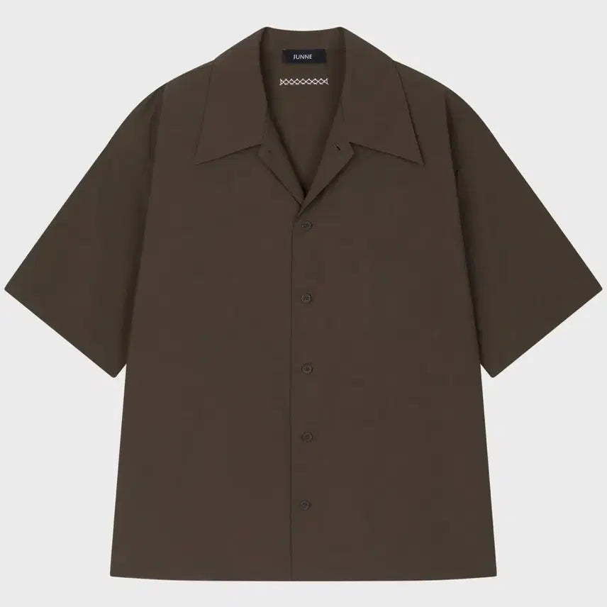 [BUNJANG] Juno Oversized Drift Shirt Brown M / 준느 오버핏 드리프트 셔츠 브라운 M