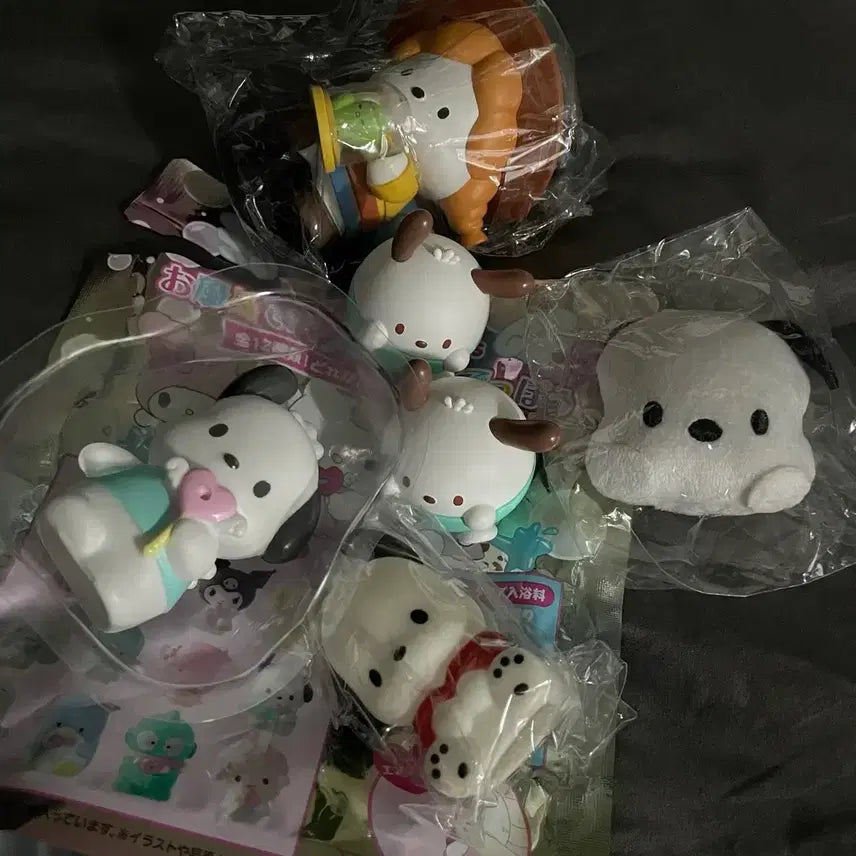 [BUNJANG] Sanrio Pochacco Gacha Figure Bundle Set / 산리오 포차코 가챠 피규어 일괄