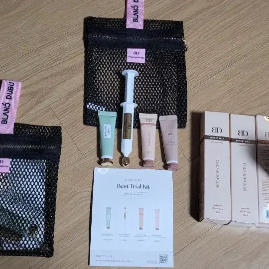 [BUNJANG] Nuvoncel Donkey Milk Collagen Cream & Blanc Doux Best Trial Kit / 누본셀 동키밀크 콜라겐 크림.블랑두부 베스트 트라이얼 키트