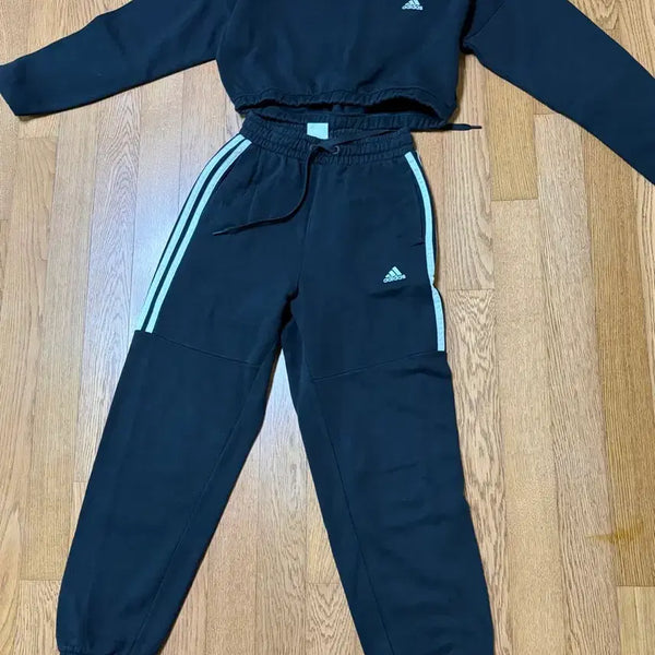 [BUNJANG] Adidas Training Set Black / 아디다스 트레이닝 세트 블랙