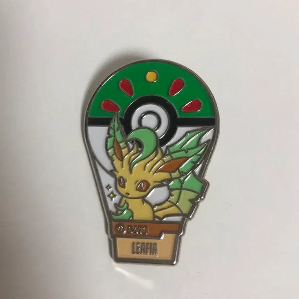 [BUNJANG] Lotte World x Pokemon Collaboration Balloon Flight Leafeon Limited Edition Can Badge / 번장 최저가) 롯데월드 포켓몬 콜라보 풍선비행 리피아 한정판 캔뱃지