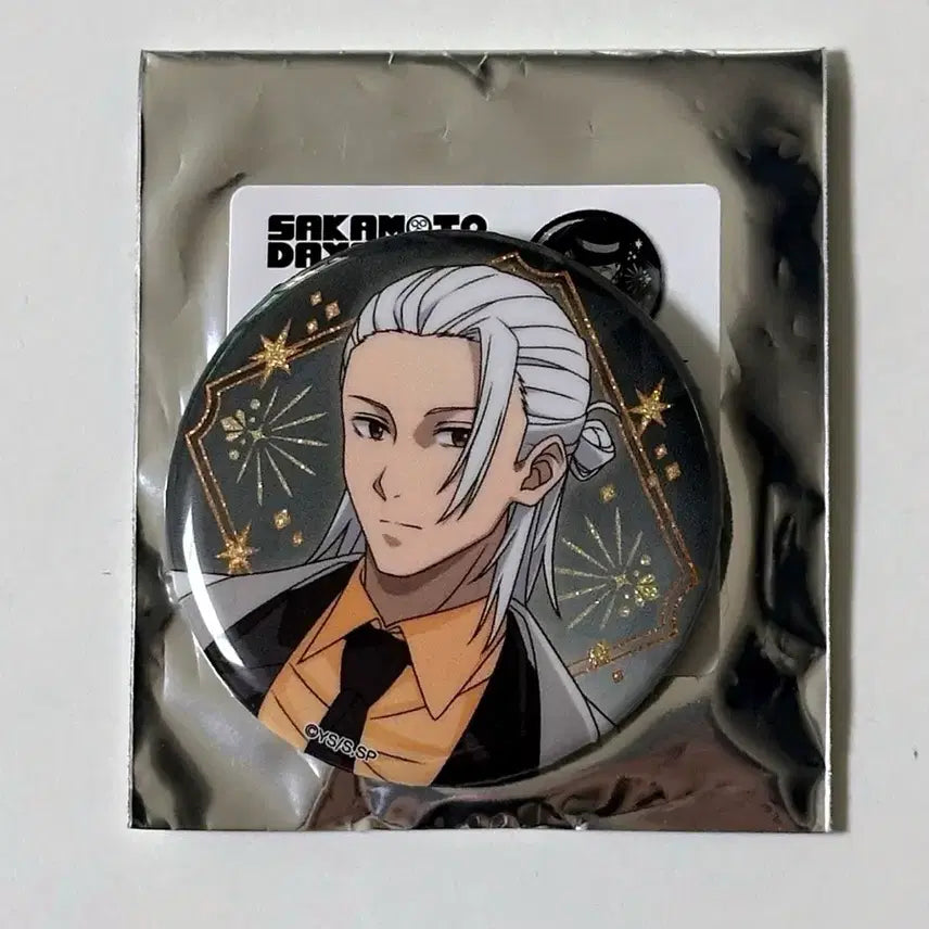 [BUNJANG] Sakamo Days Taro Jewel ver. Slim Tarot Can Badge / 사카모토 데이즈 타로 캔뱃지 보석ver. 슬림타로 사카데이
