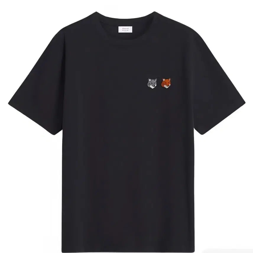 [BUNJANG] Maison Kitsuné Double Fox Head Short Sleeve T-Shirt / 무료배송)메종키츠네 더블 폭스 헤드 반팔티
