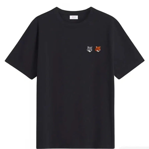 [BUNJANG] Maison Kitsuné Double Fox Head Short Sleeve T-Shirt / 무료배송)메종키츠네 더블 폭스 헤드 반팔티