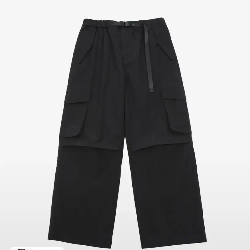 [BUNJANG] Have a Good Time Cargo Black Pants Small Size / 해브오프듀티 카고 블랙팬츠 스몰 싸이즈