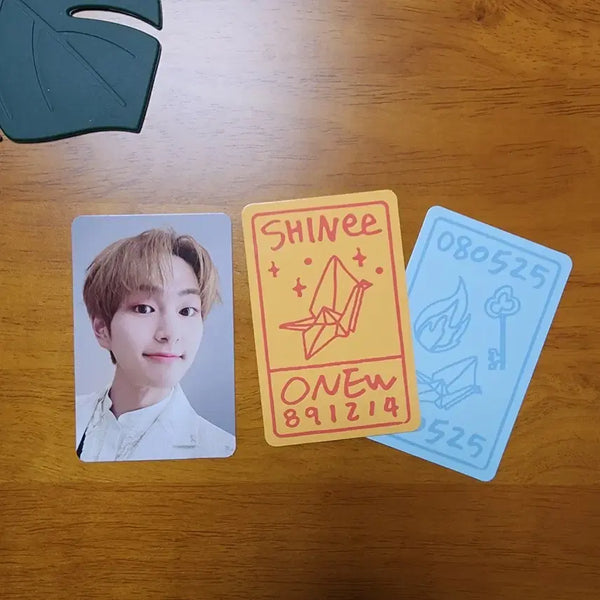 [BUNJANG] SHINee 14th Anniversary Onew Lucky Draw Set Photocard / 샤이니 14주년 온유 럭키카드세트