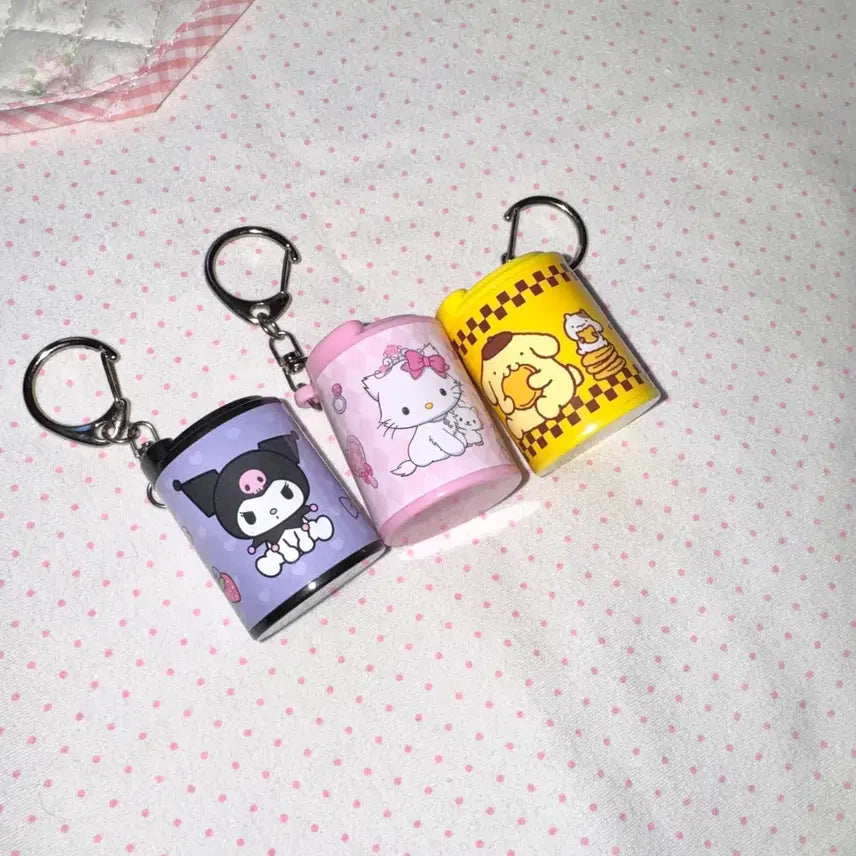 [BUNJANG] Sanrio Coin Cylinder Set (3 Types) / 산리오 코인실린더 3종