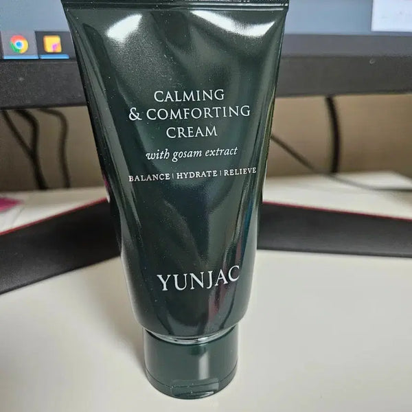 [BUNJANG] YUNJAC Calming & Comforting Cream Set with Calming Ampoule / 연작 카밍 앤 컴포팅 크림 새상품 + 카밍 앰플 덤