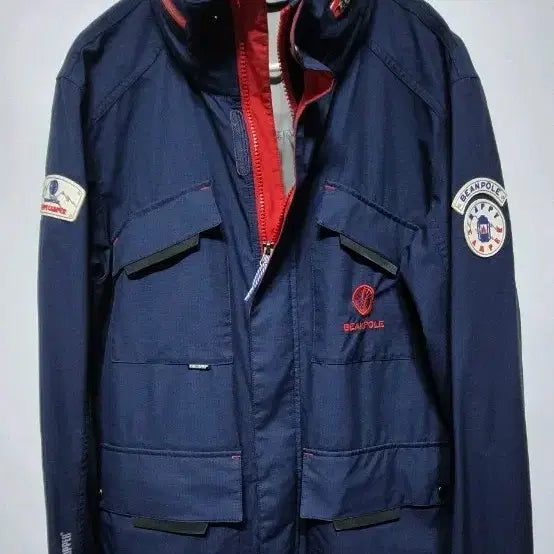 [BUNJANG] Beanpole Men's Blouson Jacket Navy / 빈폴 남성 블루종 자켓 95