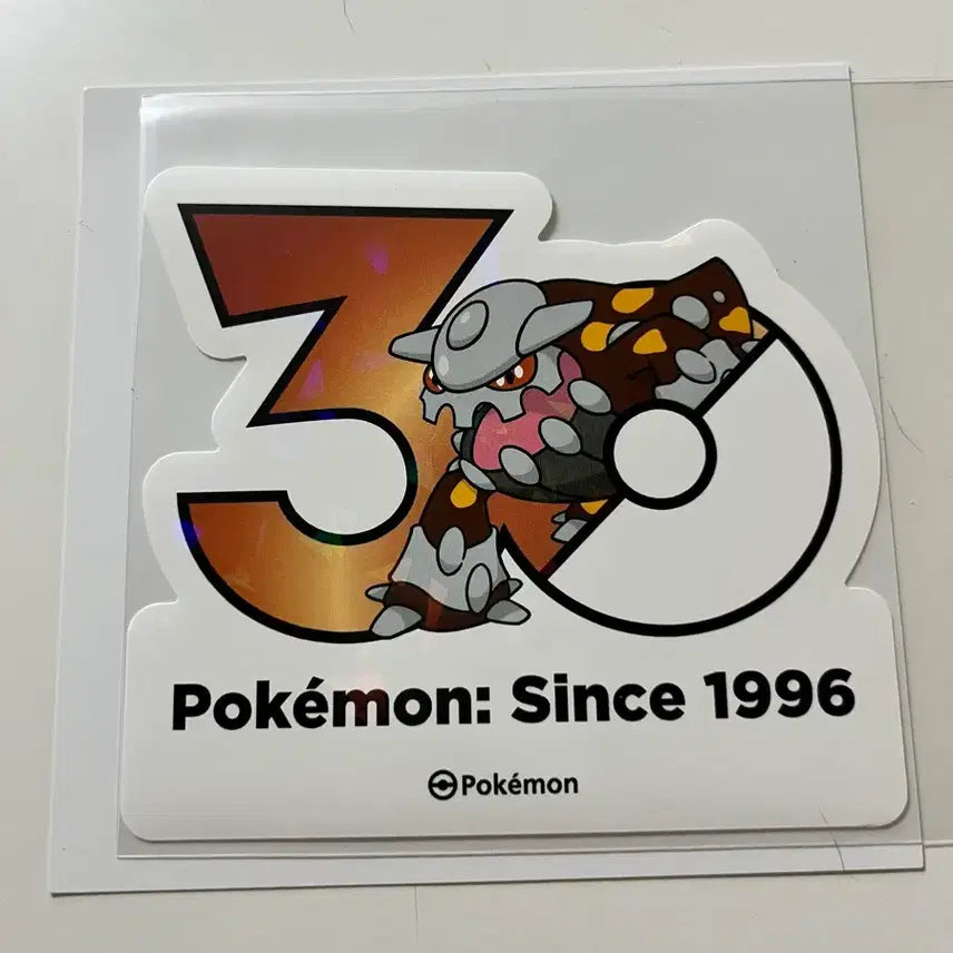 [BUNJANG] Pokemon 30th Anniversary Hidron Sticker / 포켓몬 30주년 스티커 히드런