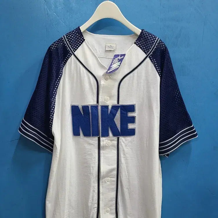 [BUNJANG] Starter Nike Cotton Baseball Jersey / 야구하는 남자~스타터 나이키 면져지 야구셔츠