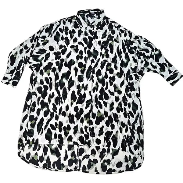 [BUNJANG] Jieer Zebra Pattern Shirt (Free Size) / 지에르 셔츠 Free