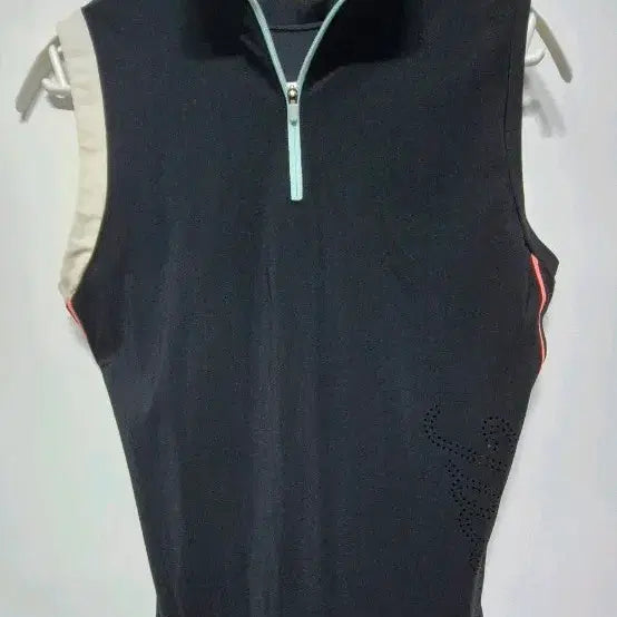 [BUNJANG] Titleist Women's Sleeveless Half-Zip Golf Vest Black S / 타이틀리스트 민소매 하프집업 블랙 S