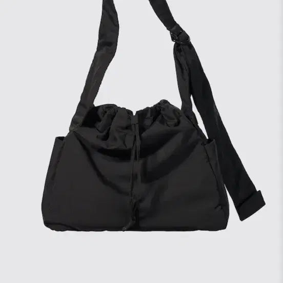[BUNJANG] Uniqlo Soft Puppy Shoulder Bag Black / 유니클로 소프트퍼피 숄더백 블랙