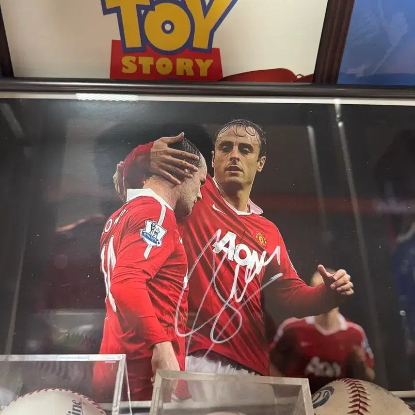 [BUNJANG] Dimitar Berbatov Signed Manchester United A4 Frame / 인증 0 베르바토프 싸인액자A4