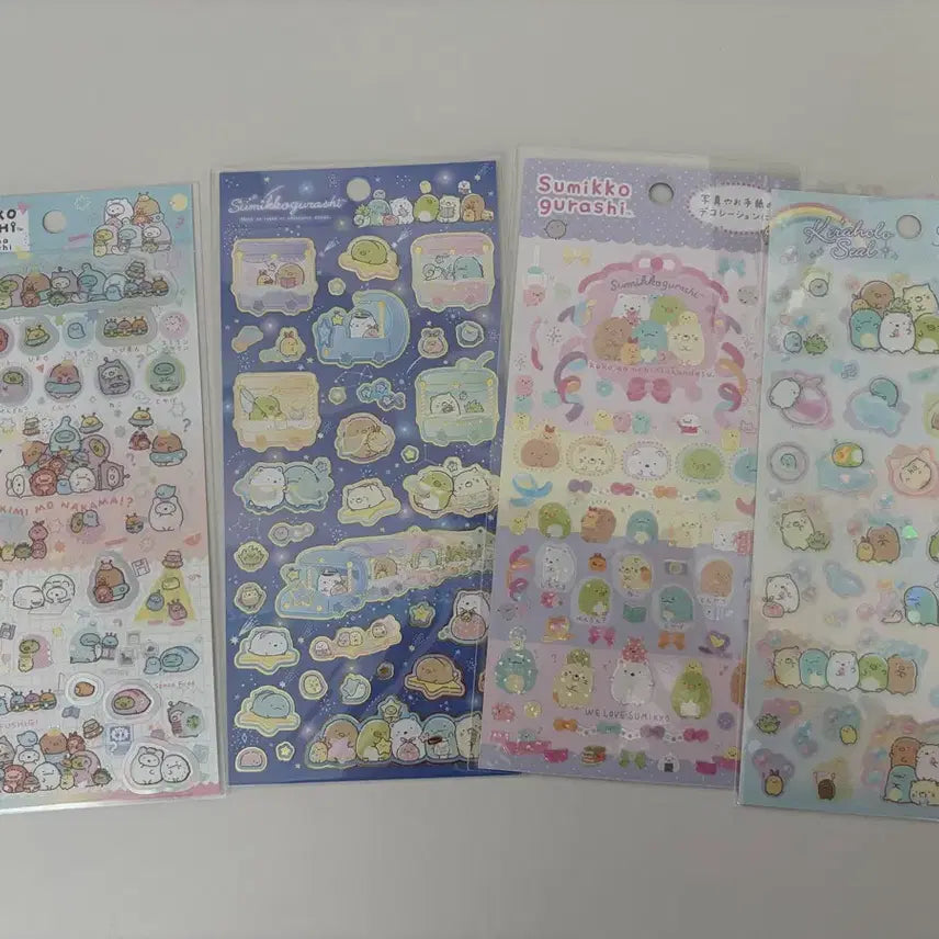 [BUNJANG] Sumikko Gurashi Seal Sticker Set / 스밋코구라시 산엑스 씰 스티커 세트
