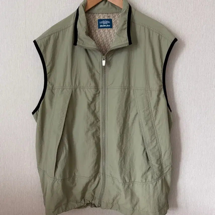 [BUNJANG] Apple Butter Store x Chocolate Zeus Collaboration Nylon Vest / Apple butter store vest