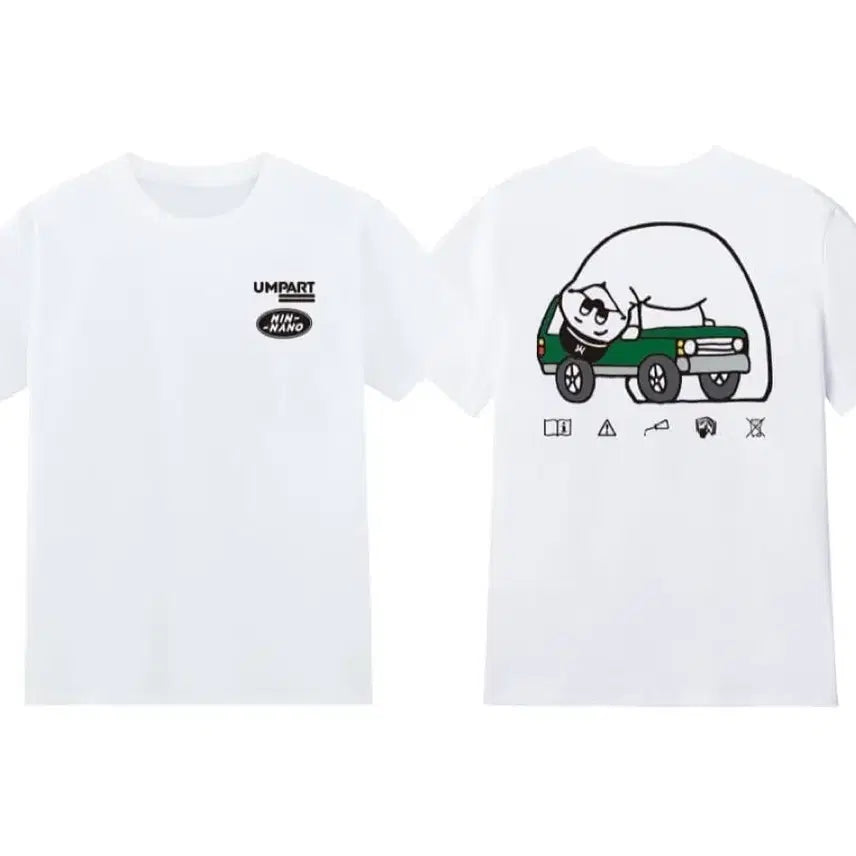 [BUNJANG] Min-nano x FAT CUT PRESS Collaboration Graphic T-Shirt / Min-nano 민나노 fat cut press T-shirt