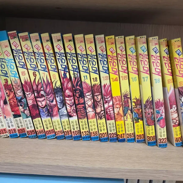 [BUNJANG] Heop-gaek Bul-mae Comic Book Collection (Volumes 1-21, Missing Volume 19) - 20 Volumes / 협객 붉은매  21권까지 인데 19권 없음 총 20권