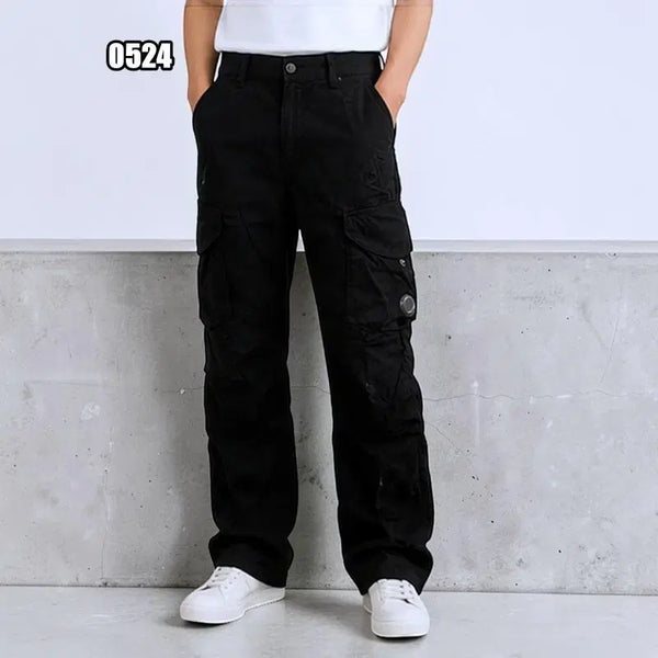 [BUNJANG] CP Company Ergonomic Fit Black Cargo Pants / 34) 씨피컴퍼니 어고노믹 핏 블랙 카고 팬츠