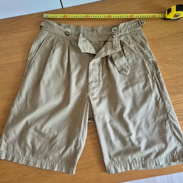 [BUNJANG] Kaptain Sunshine Khaki Beige Bermuda Shorts 34 / 캡틴선샤인 카키 베이지 반바지 버뮤다 쇼츠 34