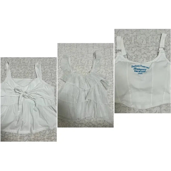 [BUNJANG] Women's Sleeveless Tank Top / 여자 나시 탑