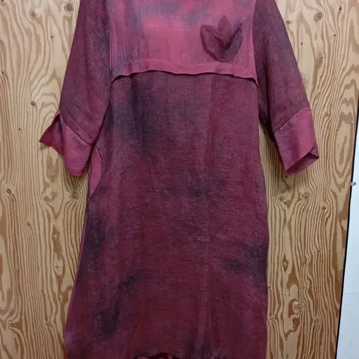 [BUNJANG] Natural Dyeing Rayon and Ramie Dress / 천연염색 인견과모시 원피스