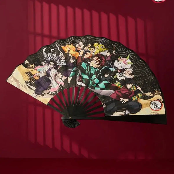 [BUNJANG] Demon Slayer: Kimetsu no Yaiba the Movie: Mugen Train Official Fan / CGV 귀멸의 칼날 무한성 극장판 굿즈 부채