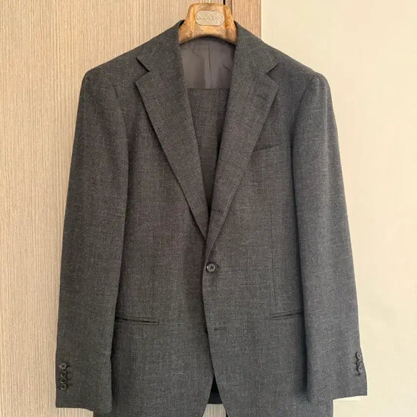 [BUNJANG] Andreas Seoul Fox Brothers Linen Suit Size 50 / 안드레아서울 폭스브라더스 린넨 수트 50사이즈