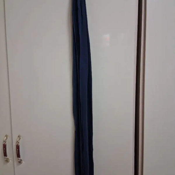 [BUNJANG] Thin & Lightweight Navy Muffler / 얇고 가벼운 진한 네이비 머플러