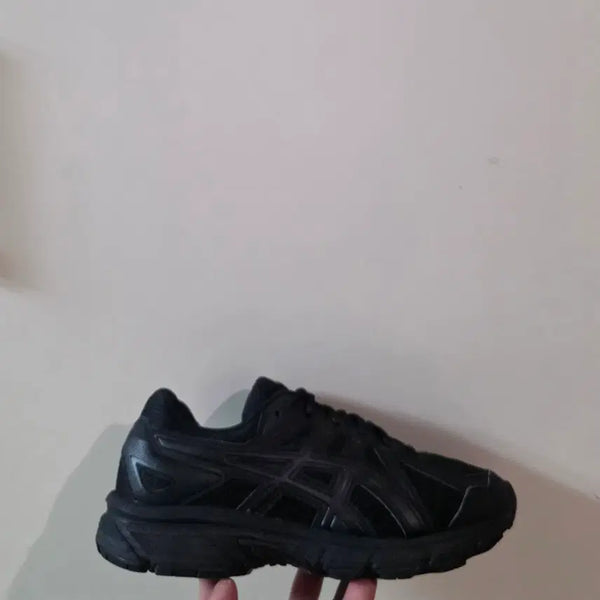 [BUNJANG] Asics Jog 100T Extra Wide 2E Triple Black Running Shoes / [240] 아식스 조그100T 트리플블랙 엑스트라와이드2E