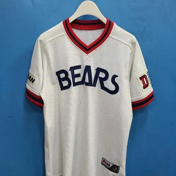 [BUNJANG] Doosan Bears 2005 Official Baseball Jersey Uniform / 21살 두산베어스 2005년산 빈티지 야구 져지 유니폼