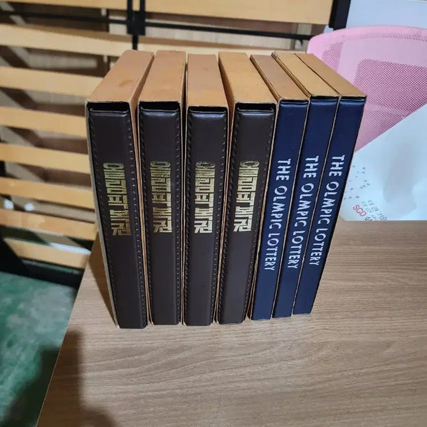 [BUNJANG] Olympic Lottery Tickets and Stamp Collection Box Set / 올림픽복권과 우표발행보관함과 우표모음집