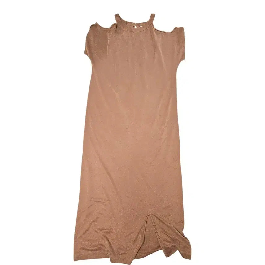 [BUNJANG] SHUSHIPEK Open Shoulder Long Dress / 슈스픽 오픈숄더 롱 원피스 F
