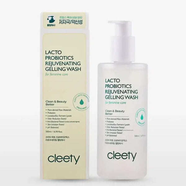 [BUNJANG] CLEETIE Lacto Probiotics Rejuvenating Jelly Wash 500ml / 클리티 락토 프로바이오틱스 리쥬브네이팅 젤링워시 500ml