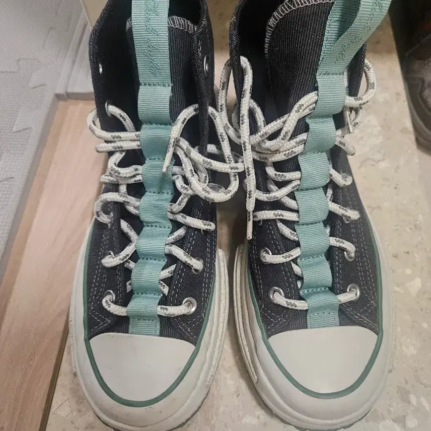 [BUNJANG] Converse Run Star Legacy CX Platform Mix Material Sneakers / 컨버스 런스타 레거시 CX 플랫폼 믹스 머티리얼 255 키높이 판매합니다
