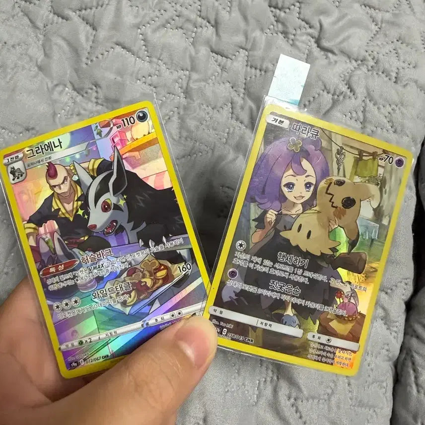 [BUNJANG] Pokemon Cards Bundle: Torkoal & Graena (CHR) / 따라큐 그라에나 chr 일괄로 팔아요