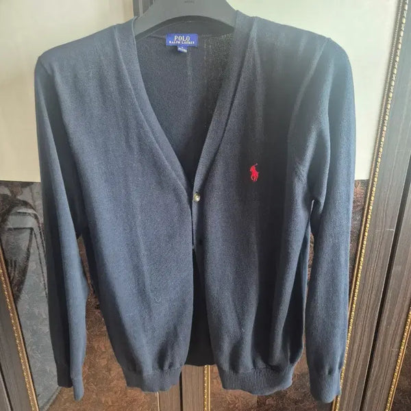 [BUNJANG] Polo Ralph Lauren Navy Cardigan / 폴로 랄프로렌 가디건 네이비 l