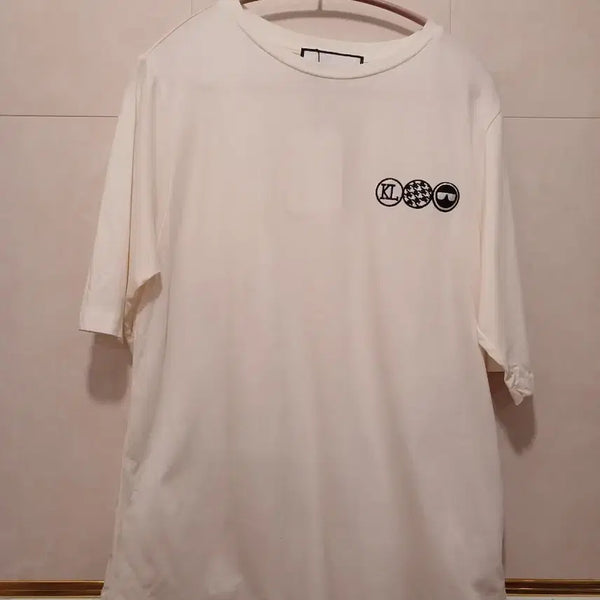 [BUNJANG] Karl Lagerfeld Women's Short Sleeve T-Shirt - Size 95 (Formerly 77) / 칼라거펠트 정품 여성 반팔 95 (구 77) 사이즈