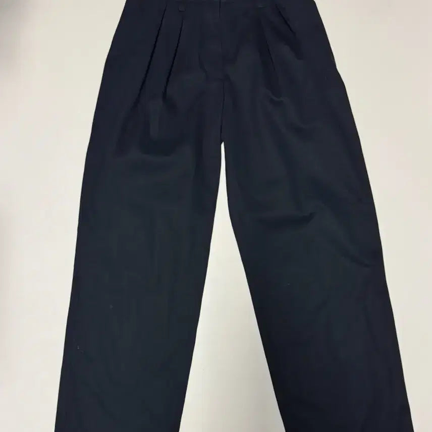 [BUNJANG] Marithe Francois Girbaud High-Waisted Wide Leg Cotton Slacks Pants / 여성 마리떼 프랑소와 저버 하이웨스트 와이드 슬랙스 면바지 M