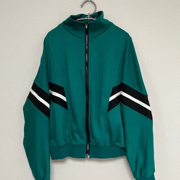 [BUNJANG] Color Block Zip-Up Skirt Training Set / 배색 집업치마 트레이닝 세트