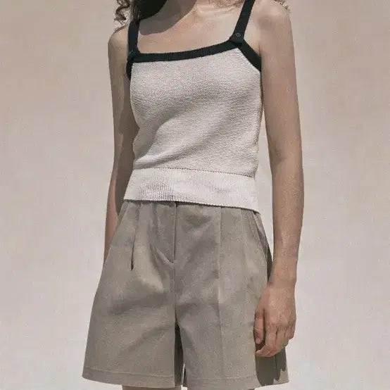 [BUNJANG] Annies Knit Sleeveless Ivory / 앤니즈 니트 슬리브리스 아이보리(새상품)