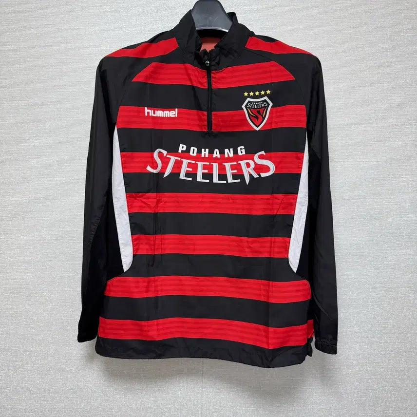 [BUNJANG] Pohang Steelers Hummel Half-Zip Training Top L / 포항스틸러 험멜 하프집업 지급용