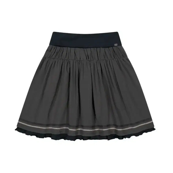 [BUNJANG] Koiseio Folding Shirring Skirt Charcoal Size 2 / 이번주만) 코이세이오 브라이스 폴딩 셔링 스커트 차콜 2사이즈