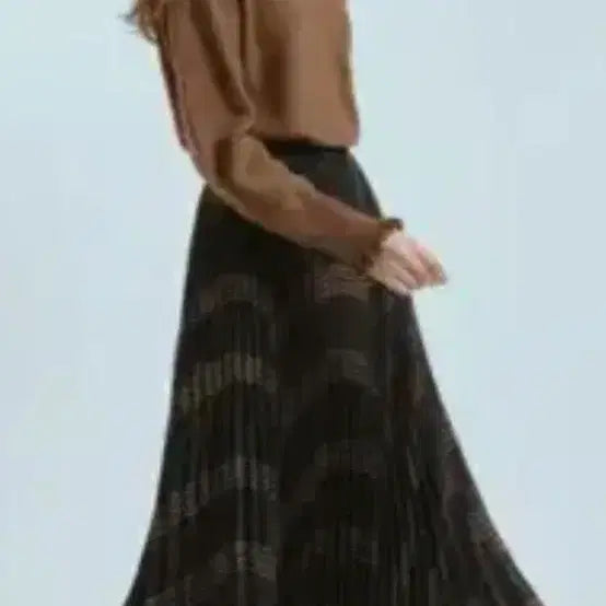 [BUNJANG] Lanvin Long Pleated Skirt Black / 랑방 플리츠 스커트 블랙