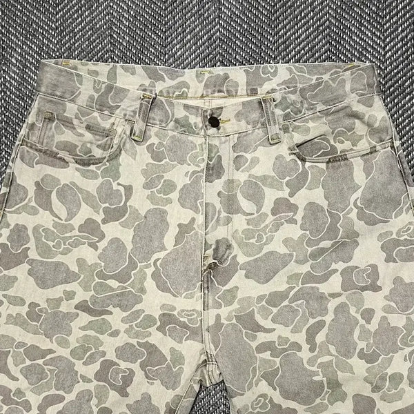 [BUNJANG] Carhartt Camo Denim Pants (Size 34) / 칼하트 카모 데님 34