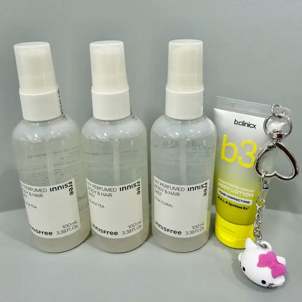 [BUNJANG] Innisfree My Perfumed Body & Hair Mist Set (3 Items) / 새상품 이니스프리 마이 퍼퓸드 바디 앤 헤어 미스트 3개