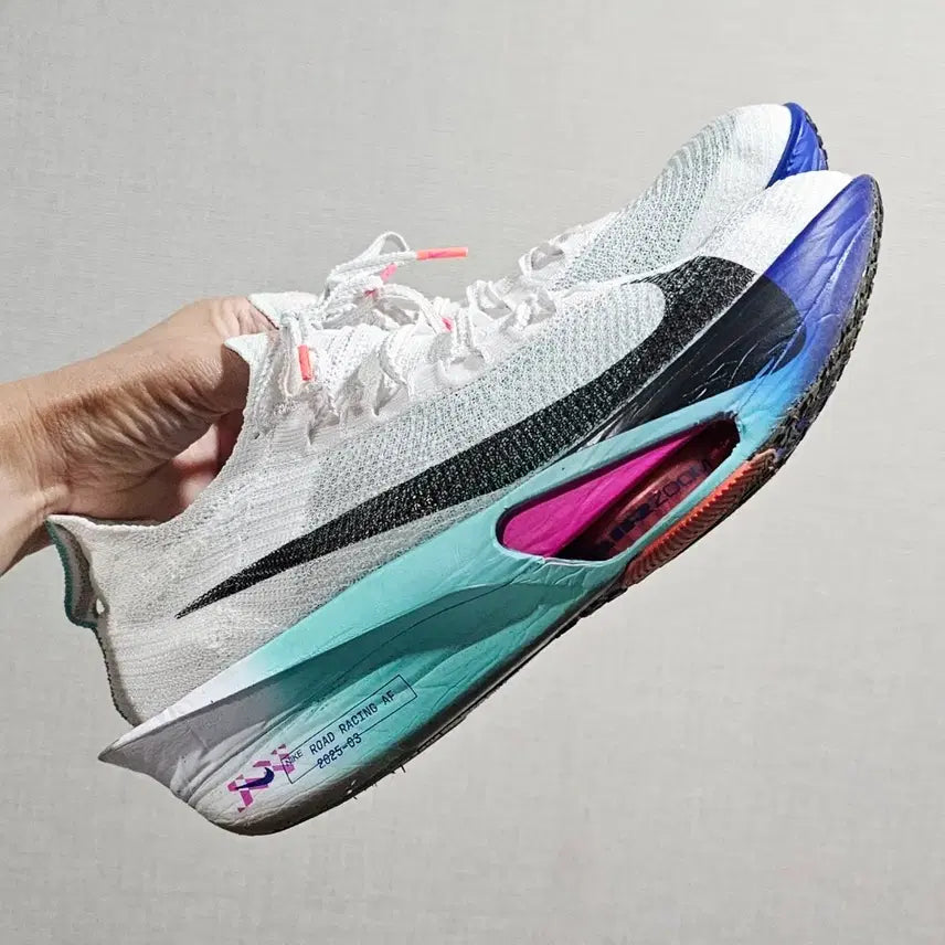 [BUNJANG] Nike Air Zoom Alphafly NEXT% 3 White Hyper Turquoise (FD8311-104) / [280] 나이키 에어 줌 알파플라이 넥스트% 3 화이트 하이퍼 터콰이즈